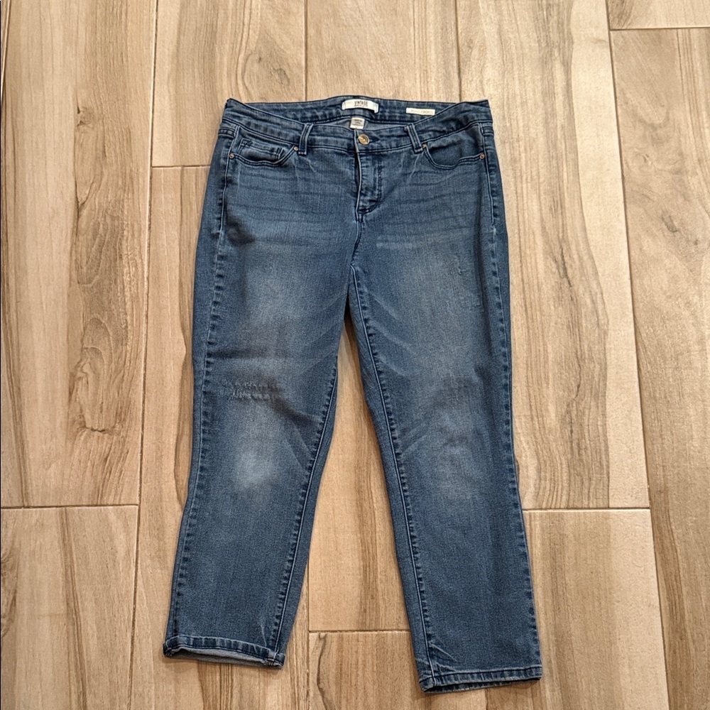 Women’s Vintage America Blue Boho Crop sz 8/29